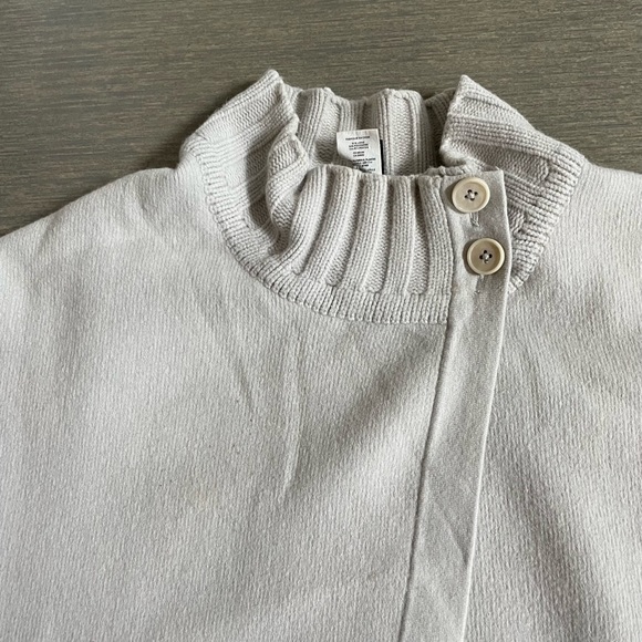 Theory Wool Poncho with sleeves size M/L - Picture 2 of 15